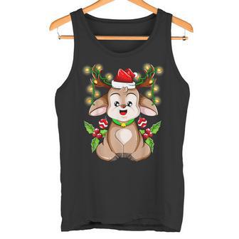 Christmas Cute Reindeer Christmas Tank Top - Geschenkecke