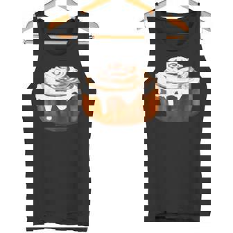 Cinnamon Roll Costume Halloween Bread Cosplay Food Costume Tank Top - Monsterry