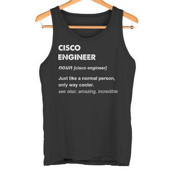 Cisco Engineer Tank Top - Geschenkecke