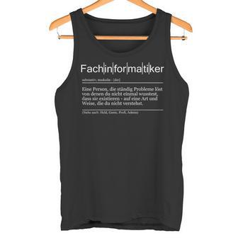 Computer Nerd It Slogan Tank Top - Geschenkecke