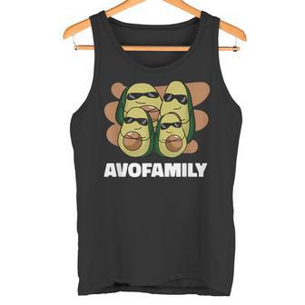 Cool Happy Avofamily Family Avocado Tank Top - Geschenkecke