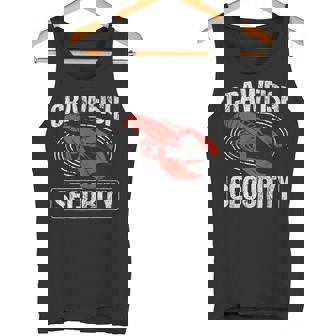 Crawfish Security Crayfish Mudbug Seafood Lobster Boil Tank Top - Monsterry