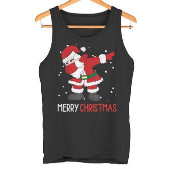 Dabbing Santa Claus Dab Dap Weihnachten Tank Top - Geschenkecke