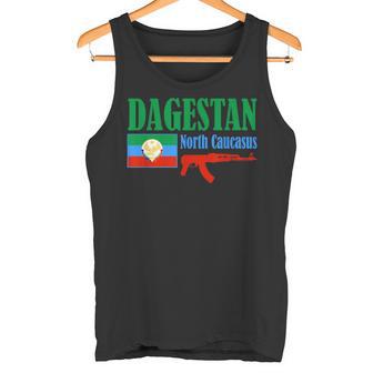 Dagestan Flag Stolzer Dagestani Tank Top - Geschenkecke