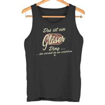 Damen Das Ist Ein Gläser Ding Lustiges Familie Gläser Mit-Ausschnitt Tank Top - Geschenkecke