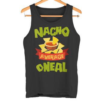 Damen Nacho Average Oneal Birthday Personalisierter Nachname Mit-Ausschnitt Tank Top - Geschenkecke