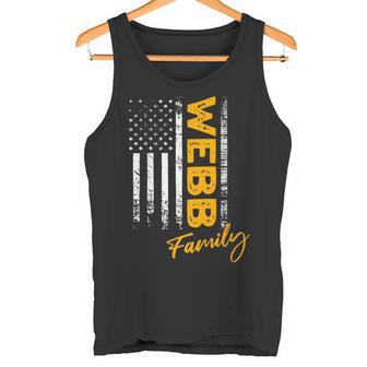 Damen Usa Webb Familienname Webb Nachname Webb Mit-Ausschnitt Tank Top - Geschenkecke