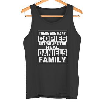 Daniels Last Name Name Personalised Daniels Tank Top - Geschenkecke