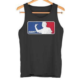 Dartintage Dart Player Darts Retro Dart Tank Top - Geschenkecke