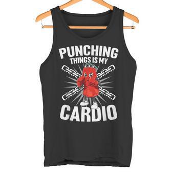 Dinge Zu Schlachtist Mein Cardio Tank Top - Geschenkecke