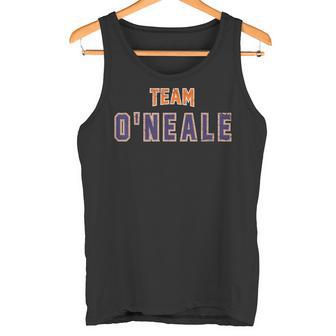 Distressed Team O'neale Last Name Proud Family Last Name Tank Top - Geschenkecke