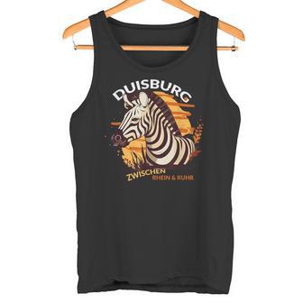 Duisburg Stolz Zebra Töfte Rhein Ruhr For Duisburg Tank Top - Geschenkecke