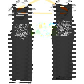 Eco Energy Save The Planet Climate Change Earth Day Tank Top - Monsterry