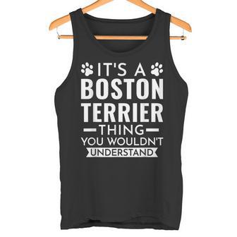 Es Ist Ein Boston Terrier-Ding Boston Terrier Tank Top - Geschenkecke