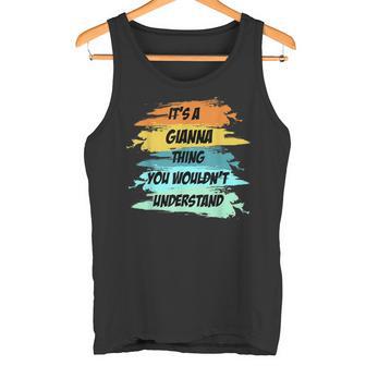 Es Ist Ein Gianna-Ding Lustiger Neuheit-Benutzerdefinierter Tank Top - Geschenkecke