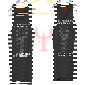 Everybody In The Hot Tub Lobster Crayfish Crawfish Mudbug Tank Top - Monsterry