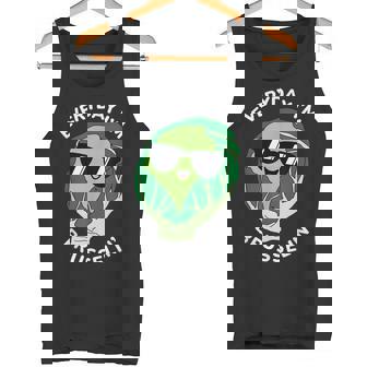Everyday I'm Brusselin Brussel Sprout Vegetable Pun Tank Top - Monsterry