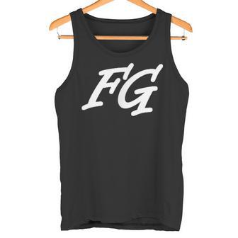 Fg Initials First Name F Surname G All Names With F Tank Top - Geschenkecke