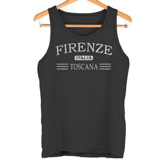 Firenze Toscana Italia Florence Tuscany Italy Blue Tank Top - Geschenkecke