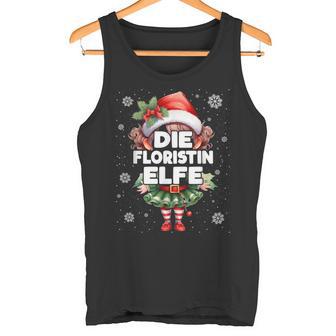 Floristin Elfe Weihnachten Elfen & Weihnachtselfen Tank Top - Geschenkecke