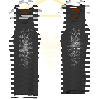 Forest Magic Character Old Tree T-Shirt Tank Top - Monsterry