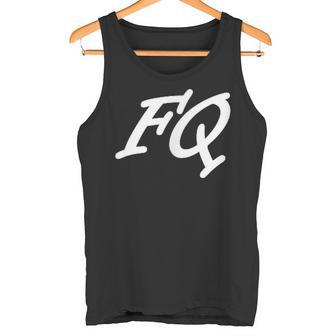 Fq Initials First Name F Surname Q All Names With F Tank Top - Geschenkecke