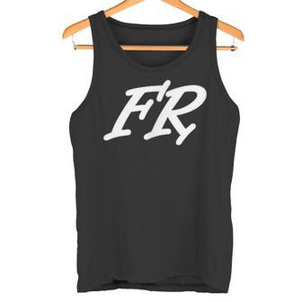 Fr Initials First Name F Surname R All Names With F Tank Top - Geschenkecke