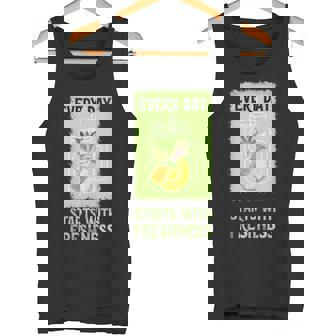 Fresh Juice Healthy Eating Theme Ginger Mint Honey Pineapple Tank Top Tank Top - Monsterry