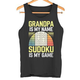 Grandpa Sudoku Tank Top - Geschenkecke