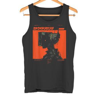 Futuristic Techwear Japanese Cyberpunk Harajuku Horror Punk Tank Top - Geschenkecke