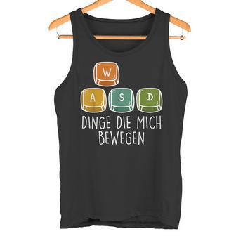 Gamer Dinge Die Mich Bewegen Game Consoleideo Game Tank Top - Geschenkecke