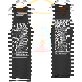Giant Kaiju Eating Japanese Ramen Monster Lover Birthday Tank Top - Monsterry