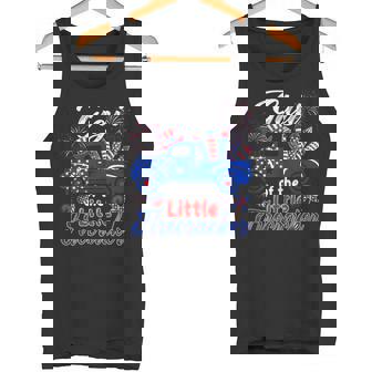 Gigi Of The Little Firecracker American Flag Pickup Truck Tank Top Tank Top - Monsterry