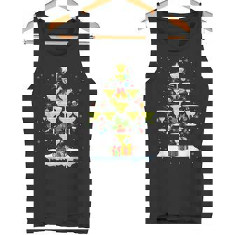 Glasses Of Margarita Christmas Tree Lights Ornaments Xmas Tank Top - Monsterry