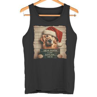 Golden Retriever Dog Christmas Tank Top - Geschenkecke