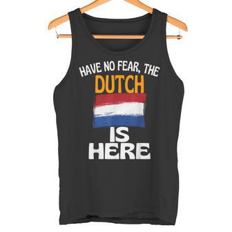 Hab Keine Angst Die Hollander Sind Hier Holland Tank Top - Geschenkecke