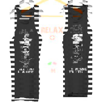 Halloween Creepy Murse Male Nurse Tank Top - Monsterry