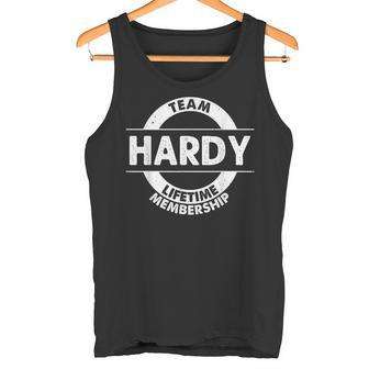 Hardy Geschenk Lustiger Nachname Familienbaum Geburtstag Wiedervereinigung Idee Tank Top - Geschenkecke