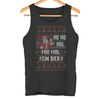 Ho Ho Hol Mir Mal Ein Bier Christmas Tank Top - Geschenkecke