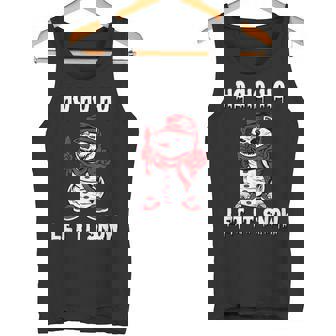 Ho Ho Ho Let It Show Horror Fan Creepy Snowman Christmas Tank Top - Monsterry