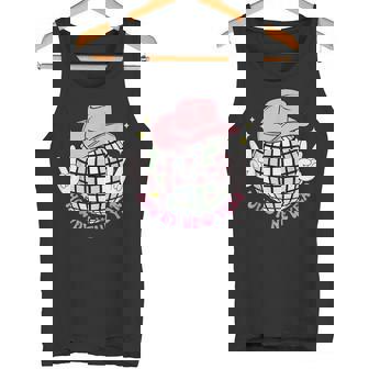 Howdy New Year 2023 New Years Eve Disco Ball Groovy Tank Top - Monsterry