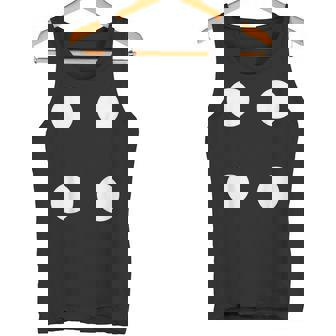 Human Dice Number 4 Group Matching Halloween Costume Family Tank Top - Monsterry