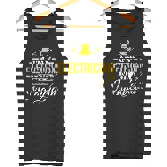 I'm An Electrician Not a Magician Electrician Tank Top - Monsterry