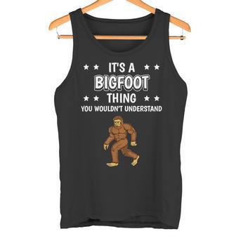 Ist So Ein Bigfoot Ding Lustiger Spruch Bigfoot Tank Top - Geschenkecke