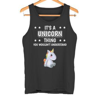 Ist So Ein Einhorn Ding Lustiger Spruch Einhörner Tank Top - Geschenkecke