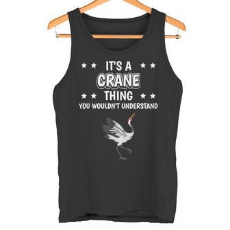 Ist So Ein Kranich Ding Saying Kraniche Tank Top - Geschenkecke