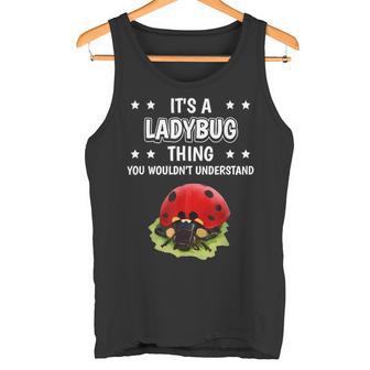 Ist So Ein Marienkäfer Ding Lustiger Spruch Marienkäfer Tank Top - Geschenkecke