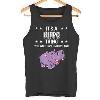 Ist So Ein Nilpferd Ding Lustiger Spruch Nilpferde Tank Top - Geschenkecke