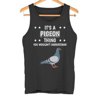 Ist So Ein Taube Ding Lustiger Spruch Tauben Tank Top - Geschenkecke