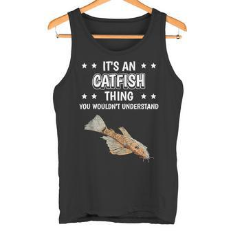 Ist So Ein Wels Ding Slogan Tank Top - Geschenkecke